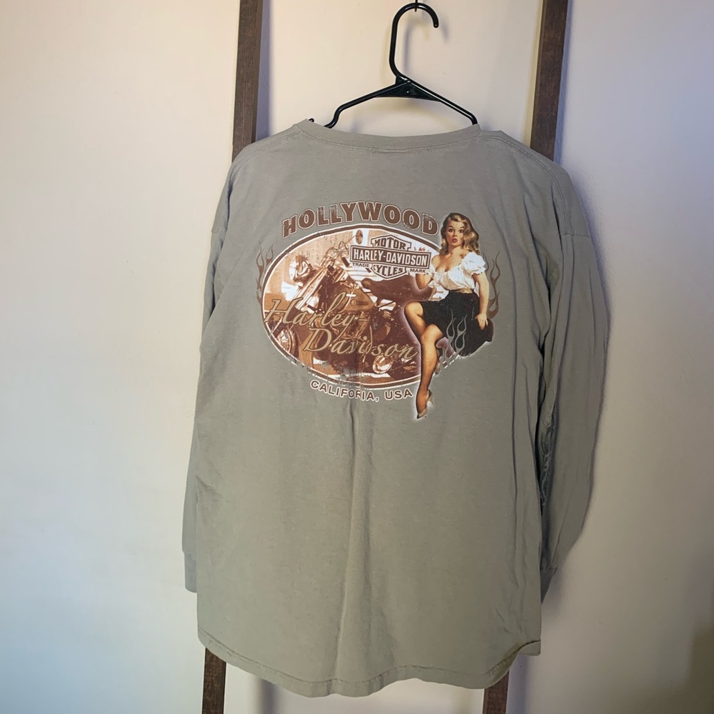 Vintage Hollywood Harley Davidson Shirt - Picture 3 of 3